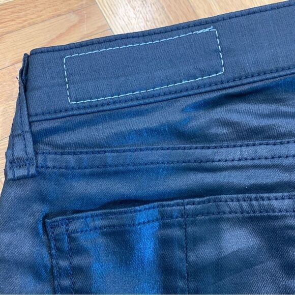 rag & bone Legging Zipper Jeans Navy Seal Size 26 - Picture 5 of 10